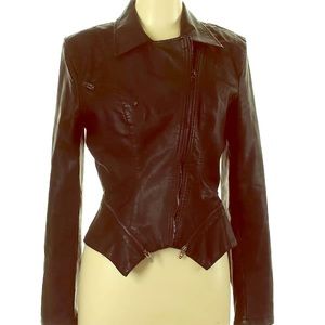 🔥Blank NYC leather moto jacket 🔥